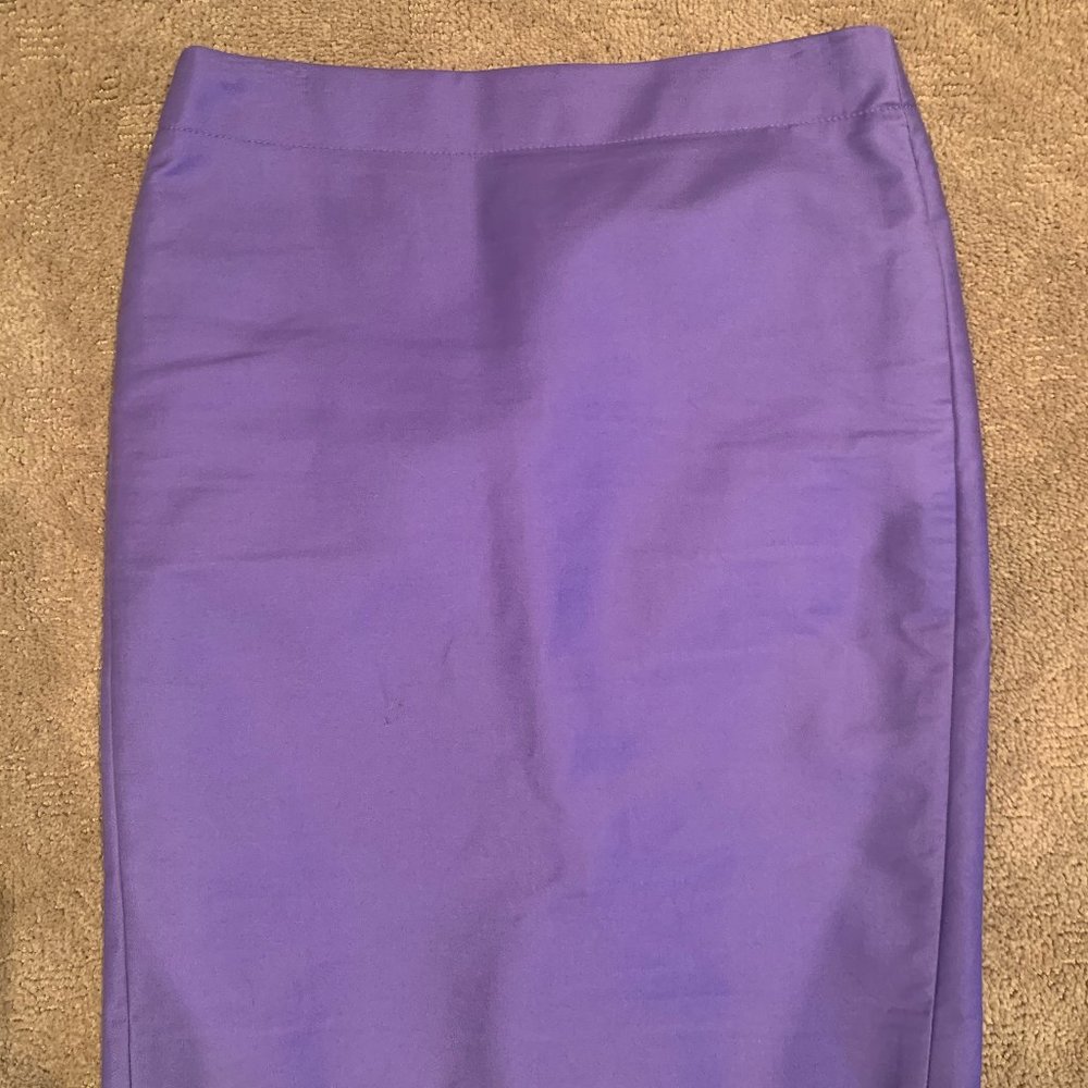 J. Crew pencil skirt #2 purple size 4